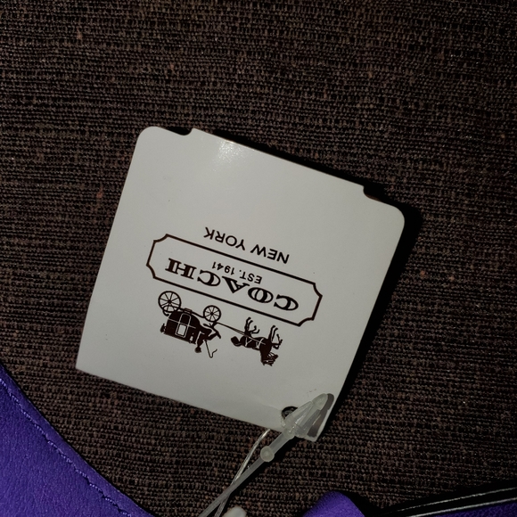 Coach Bleecker Sport Mini Duffle Ultraviolet - Picture 10 of 12